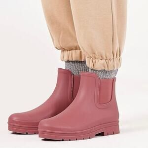 Pink Short Rainboots
